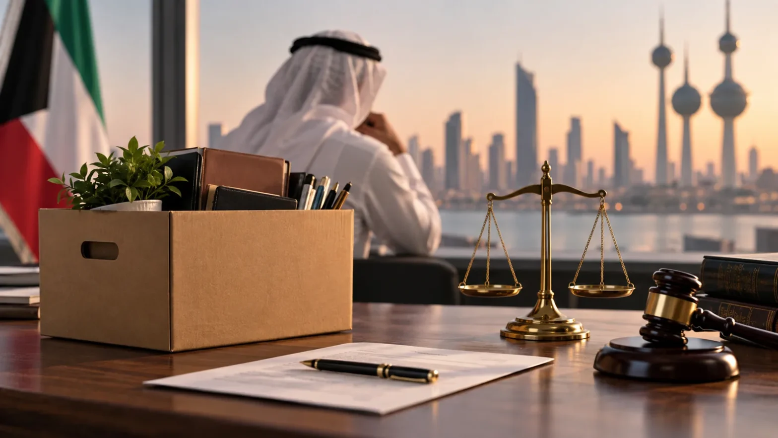 حقوق الموظف عند الفصل التعسفي في الكويت
